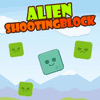 Alien-Schießblock
