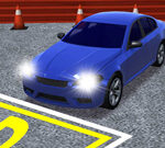 Parkplatzspiel: Autospiel 3D